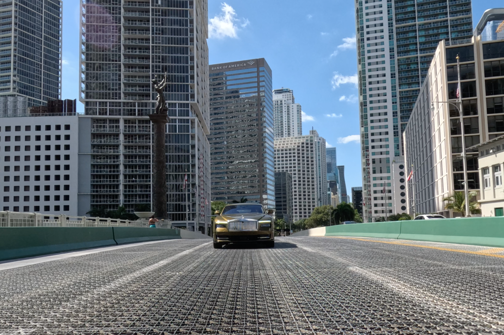 Rolls Royce Spectre in Brickell Bridge Miami